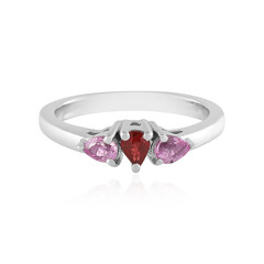 Saphir-Silberring