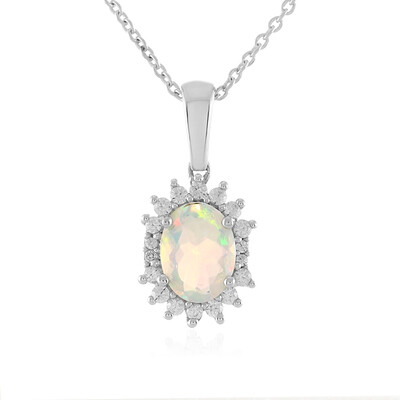 Welo-Opal-Silberhalskette
