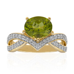 Peridot-Silberring