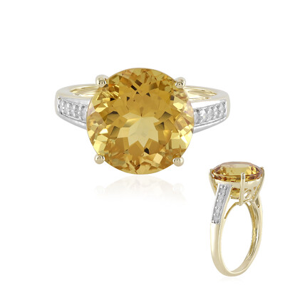 Goldener Beryll-Goldring