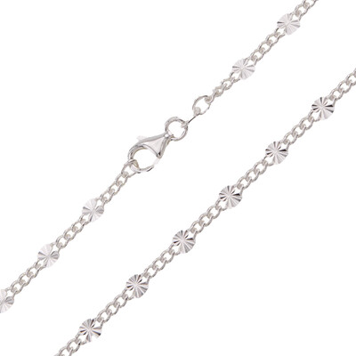 Silber-Ankerkette - 45 cm - 4,46 g