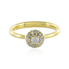 I4 (J) Diamant-Silberring