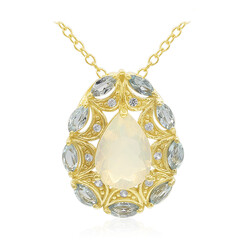 Welo-Opal-Silberhalskette