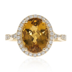 AAA-Kaiserlicher Topas-Goldring (CIRARI)