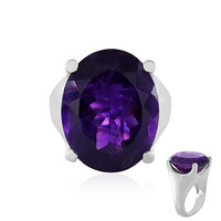 Sambia-Amethyst-Silberring (de Melo)