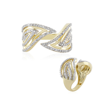 SI2 (H) Diamant-Goldring (de Melo)