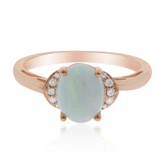 Australischer Opal-Goldring