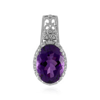 Marokkanischer Amethyst-Silberanhänger
