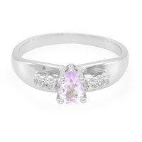Lavendel-Amethyst-Silberring