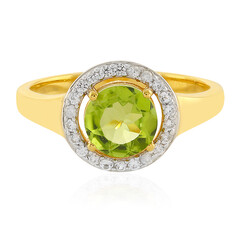 Peridot-Silberring
