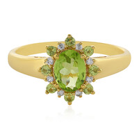 Peridot-Silberring