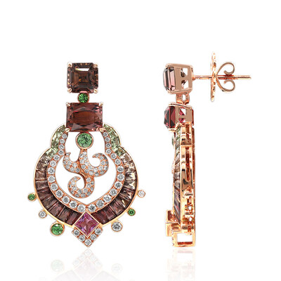 Edelstein-Goldohrringe (Estée Collection)