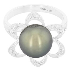 Tahitiperlen-Goldring