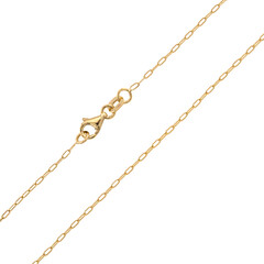 Gelbgold-Ankerkette - 45 cm - 1,34 g