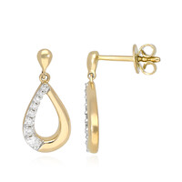PK (H) Diamant-Goldohrringe