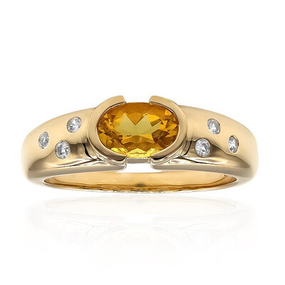 Goldener Beryll-Goldring