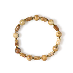 Landschafts-Jaspis-Armband