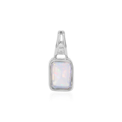 Welo-Opal-Silberanhänger (MONOSONO COLLECTION)