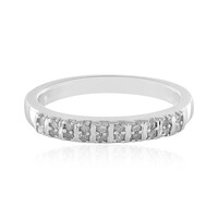 I2 (I) Diamant-Silberring