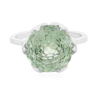 Grüner Amethyst-Goldring (PHANTASIA)