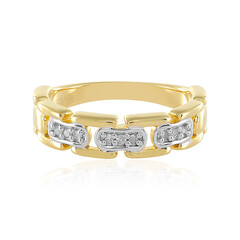 I3 (J) Diamant-Silberring
