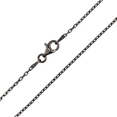 925er Silber-Ankerkette - 1,97 g - 42 cm - rutheniert