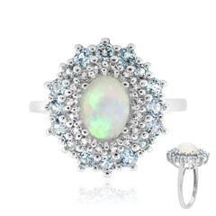 Welo-Opal-Silberring