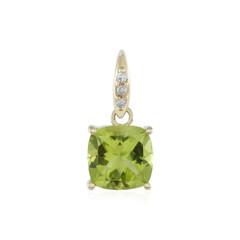 Peridot-Goldanhänger
