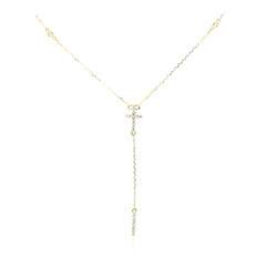 SI2 (H) Brillant-Goldhalskette (CIRARI)