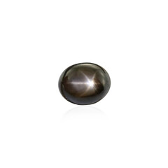 Schwarzer Stern-Saphir 3,825 ct