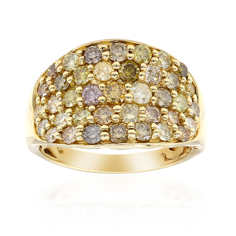 New fancy gold ring discount
