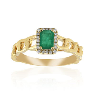 AAA-Sambia-Smaragd-Goldring