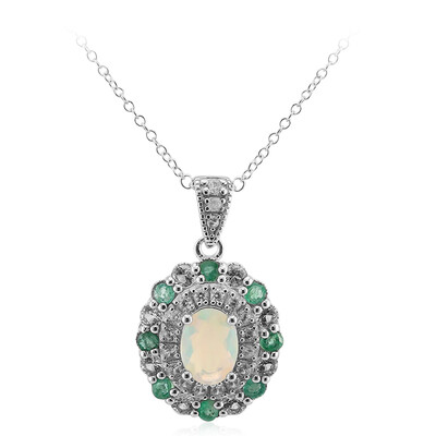 Welo-Opal-Silberhalskette
