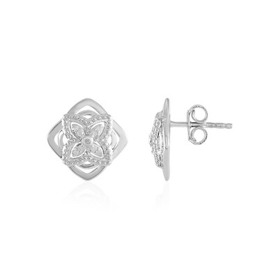 I2 (I) Diamant-Silberohrringe