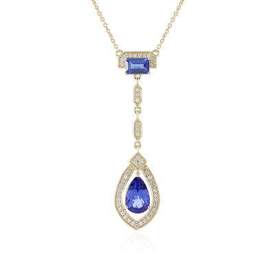 AAA-Tansanit-Goldcollier (de Melo)