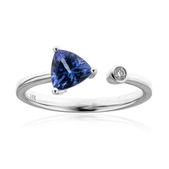 AAA-Tansanit-Goldring