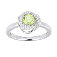 Peridot-Silberring