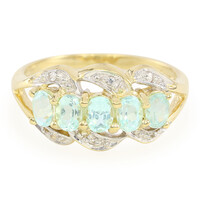 Brasilianischer Paraiba-Turmalin-Goldring