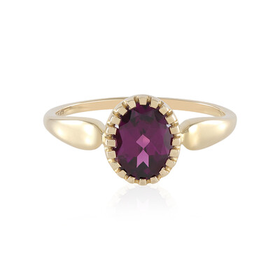 Magenta-Granat-Goldring