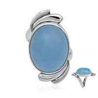 Aquamarin-Silberring