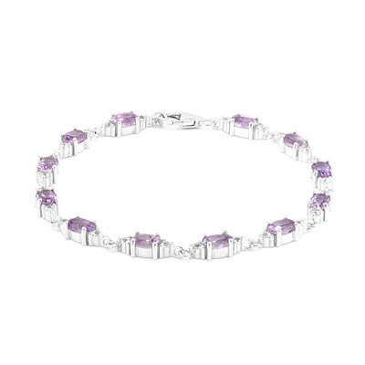 Amethyst-Silberarmband