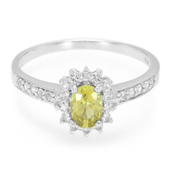 Chrysoberyll-Silberring