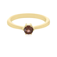 Himbeer-Zirkon-Silberring
