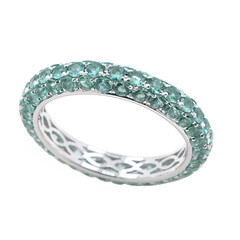 AAA-Sambia-Smaragd-Goldring (de Melo)