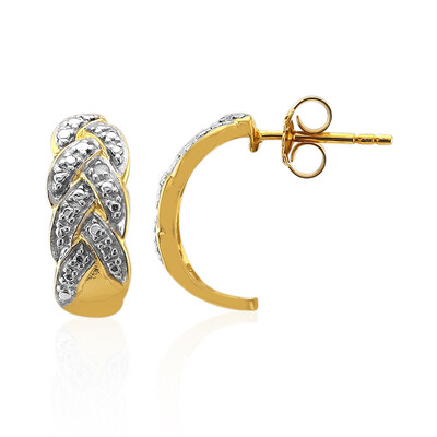 I2 (I) Diamant-Silberohrringe