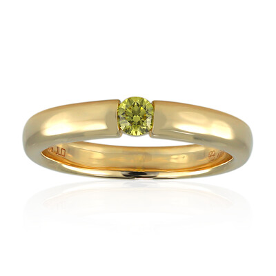 Gelber VS1 Brillant-Goldring (Annette)