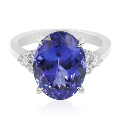 AAA-Tansanit-Goldring (CIRARI)
