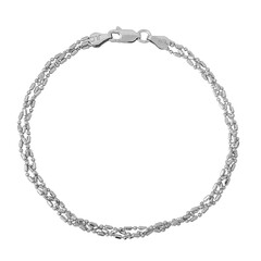 Design-Silberarmband - 3 g - 19 cm