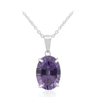 Amethyst-Silberhalskette