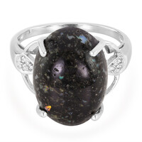 Leoparden-Opal-Silberring